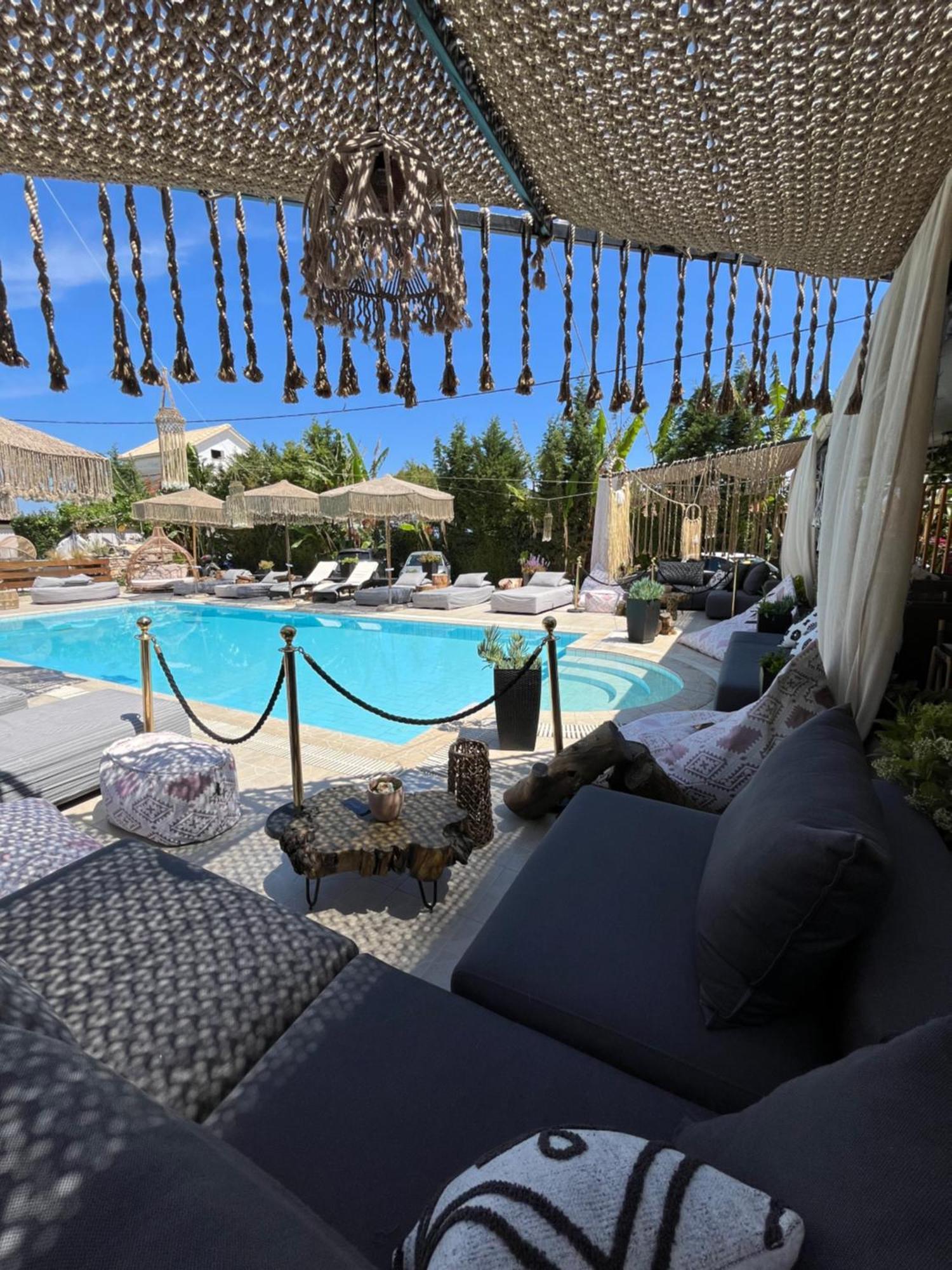 Villa Corali Apartments Sea Breath & Pool Амуді Екстер'єр фото